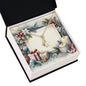 Christmas Background 078 - 18K Yellow Gold Finish Alluring Beauty Necklace