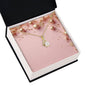 Christmas Background 040 - 18K Yellow Gold Finish Alluring Beauty Necklace