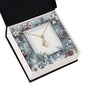 Christmas Background 087 - 18K Yellow Gold Finish Alluring Beauty Necklace