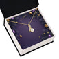Christmas Background 065 - 18K Yellow Gold Finish Alluring Beauty Necklace