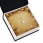 Christmas Background 031 - 18K Yellow Gold Finish Alluring Beauty Necklace