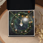 Christmas Background 110 - 18K Yellow Gold Finish Alluring Beauty Necklace