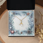 Christmas Background 073 - 18K Yellow Gold Finish Alluring Beauty Necklace