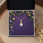 Christmas Background 024 - 18K Yellow Gold Finish Alluring Beauty Necklace