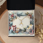 Christmas Background 078 - 18K Yellow Gold Finish Alluring Beauty Necklace