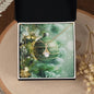 Christmas Background 130 - 18K Yellow Gold Finish Alluring Beauty Necklace