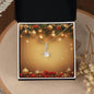 Christmas Background 006 - 18K Yellow Gold Finish Alluring Beauty Necklace