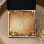 Christmas Background 058 - 18K Yellow Gold Finish Alluring Beauty Necklace