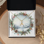 Christmas Background 083 - 18K Yellow Gold Finish Alluring Beauty Necklace