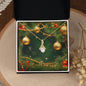 Christmas Background 116 - 18K Yellow Gold Finish Alluring Beauty Necklace