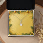 Christmas Background 056 - 18K Yellow Gold Finish Alluring Beauty Necklace