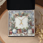 Christmas Background 079 - 18K Yellow Gold Finish Alluring Beauty Necklace