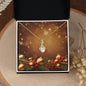 Christmas Background 057 - 18K Yellow Gold Finish Alluring Beauty Necklace