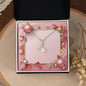 Christmas Background 002 - 18K Yellow Gold Finish Alluring Beauty Necklace