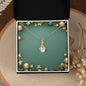 Christmas Background 044 - 18K Yellow Gold Finish Alluring Beauty Necklace