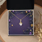Christmas Background 065 - 18K Yellow Gold Finish Alluring Beauty Necklace