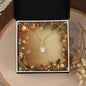 Christmas Background 030 - 18K Yellow Gold Finish Alluring Beauty Necklace