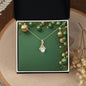 Christmas Background 027 - 18K Yellow Gold Finish Alluring Beauty Necklace