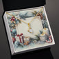 Christmas Background 078 - 18K Yellow Gold Finish Alluring Beauty Necklace
