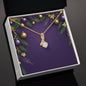 Christmas Background 024 - 18K Yellow Gold Finish Alluring Beauty Necklace