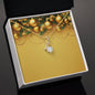 Christmas Background 015 - 18K Yellow Gold Finish Alluring Beauty Necklace