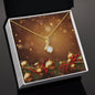 Christmas Background 057 - 18K Yellow Gold Finish Alluring Beauty Necklace