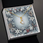 Christmas Background 089 - 18K Yellow Gold Finish Alluring Beauty Necklace