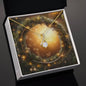 Christmas Background 106 - 18K Yellow Gold Finish Alluring Beauty Necklace