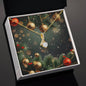 Christmas Background 117 - 18K Yellow Gold Finish Alluring Beauty Necklace