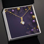 Christmas Background 029 - 18K Yellow Gold Finish Alluring Beauty Necklace
