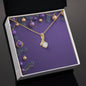 Christmas Background 019 - 18K Yellow Gold Finish Alluring Beauty Necklace