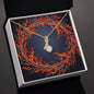Christmas Background 121 - 18K Yellow Gold Finish Alluring Beauty Necklace