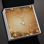 Christmas Background 058 - 18K Yellow Gold Finish Alluring Beauty Necklace