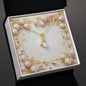 Christmas Background 022 - 18K Yellow Gold Finish Alluring Beauty Necklace
