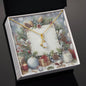Christmas Background 079 - 18K Yellow Gold Finish Alluring Beauty Necklace