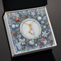 Christmas Background 088 - 18K Yellow Gold Finish Alluring Beauty Necklace