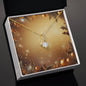 Christmas Background 062 - 18K Yellow Gold Finish Alluring Beauty Necklace