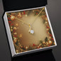 Christmas Background 030 - 18K Yellow Gold Finish Alluring Beauty Necklace