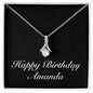 Happy Birthday Amanda v2 - Alluring Beauty Necklace