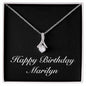 Happy Birthday Marilyn v2 - Alluring Beauty Necklace