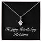 Happy Birthday Kristina v2 - Alluring Beauty Necklace