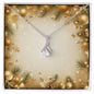 Christmas Background 051 - Alluring Beauty Necklace