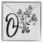 Botanical Monogram O - Alluring Beauty Necklace