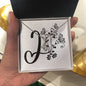 Botanical Monogram I - Alluring Beauty Necklace