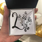 Botanical Monogram L - Alluring Beauty Necklace
