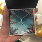 Christmas Background 124 - Alluring Beauty Necklace