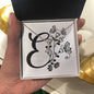 Botanical Monogram E - Alluring Beauty Necklace