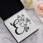 Botanical Monogram E - Alluring Beauty Necklace