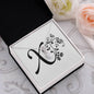 Botanical Monogram X - Alluring Beauty Necklace