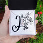 Botanical Monogram I - Alluring Beauty Necklace